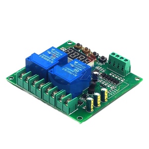 Ac DC động cơ về phía trước và ngược lại mô-đun 12V24V bảng mạch điện từ van bơm điều khiển kép hai cách tiếp sức - Product Image 2