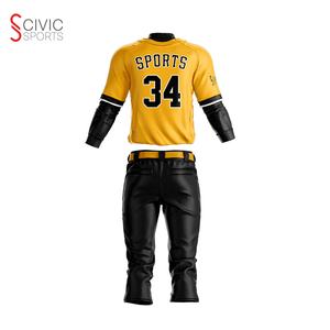 ชุดเบสบอลระบายอากาศได้ดีมีกระดุมคุณภาพสูงระบายได้ดีเหมาะสำหรับวัยรุ่นและผู้ใหญ่ผู้ชายเสื้อผ้าแบบปรับแต่งได้อย่างเต็มที่ - Product Image 3