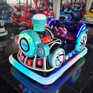 Haojile – Voitures tamponneuses électriques 24V et train miniature pour parcs d'attractions, divertissement intérieur/extérieur pour enfants et parents - Product Image 2
