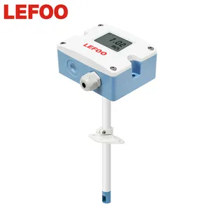 LEFOO Ducted Type Air Velocity Transducer Sensor Intelligent Building Wind Speed Sensor For Mine Environmental Pipeline