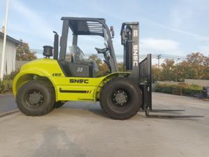 Внедорожный дизельный вилочный погрузчик SNSC 4X4, 1.5, 1.8, 2.5, 3, 4, 5 тонн, полноприводный дизельный погрузчик - Product Image 2