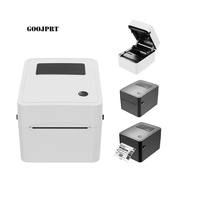Impresora de Etiquetas Térmicas Profesional y Duradera de 4*6 Pulgadas para Códigos de Barras, Compatible con Papel en Rollo/Doblado, de Escritorio, para Interfaz de Stock