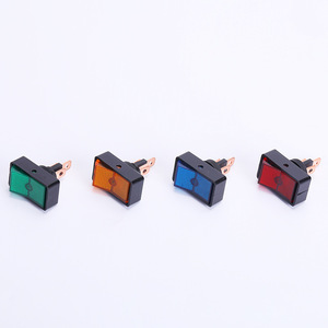 Asw-11d Rocker Switch 24V Spst On Off Screw Terminal <b>Abs</b> Material Ip21 For Car Use - Product Image 1