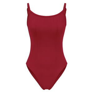 Justaucorps de danse à fines bretelles sans manches, unitard extensible pour la performance, l'entraînement et les répétitions sur scène - Product Image 5