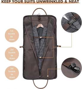 Bolsas de Ropa para Viaje con Muestra Gratis, Bolsas para Trajes con Fuelle de 10 Pulgadas para Colgar Ropa, Bolsas de Almacenamiento para Ropa de Baile para Hombre - Product Image 4