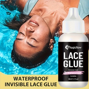 Colle pour perruque en dentelle à tenue extrême, non toxique pour les cheveux, résistante à l'eau, adhérence longue durée, colle pour dentelle - Product Image 5