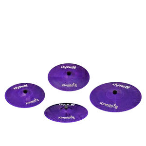 ชุดฉาบดนตรีคุณภาพสูง 5 ชิ้น รุ่นใหม่ ปี 2026 จาก Kingdo ฉาบสีน้ำเงินเสียงเบา - Product Image 1