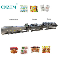 Petite capacité pochettes cornichons légumes pasteurisateur stérilisateur Machine boisson gazeuse jus de fruits et viande ligne de pasteurisation des aliments
