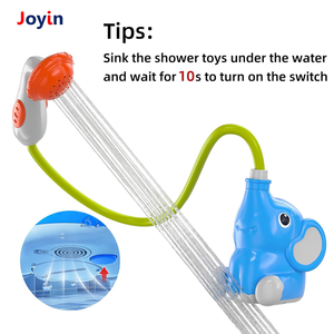 Pommeau <span class=keywords><strong>de</strong></span> douche éléphant jouet pour <span class=keywords><strong>bain</strong></span> <span class=keywords><strong>de</strong></span> bébé jouet <span class=keywords><strong>de</strong></span> baignoire à jet d'eau électrique pour nourrissons et tout-petits - Product Image 4