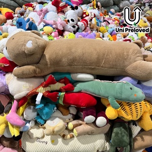 Jouets en peluche <span class=keywords><strong>d</strong></span>'<span class=keywords><strong>occasion</strong></span> F12 en gros, jouets doux <span class=keywords><strong>de</strong></span> seconde main, tailles variées, vendus au kilo, faible coût, en vrac pour les entreprises <span class=keywords><strong>de</strong></span> vente au <span class=keywords><strong>d</strong></span>étail - Product Image 2