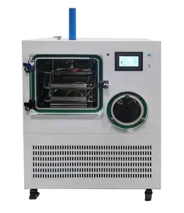 LGJ-10FG Gland Type Silicone Oil In Situ Cube Series Industrial Dehydrator Freeze Dryer Freeze Drying Equipment For Sale