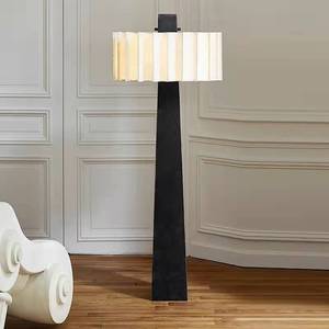 Modern Floor Lamp Led Light Source <b>Switch</b> Control Black <b>Standing</b> Lamp For Living Room Bedroom Study Minimalist Design - Product Image 4