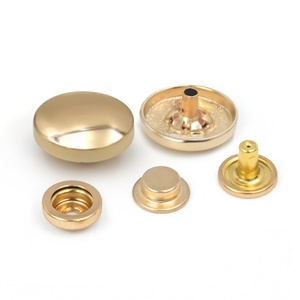 Custom Design Decorative Clothing Bag Shoe 4 Parts Press Snap Button - Product Image 4