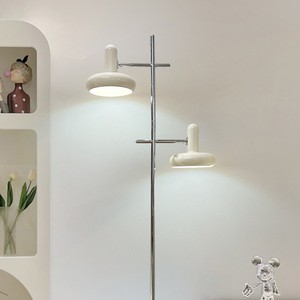 Chất lượng cao Bắc Âu nghệ thuật Thiết kế Kem E27 cắm Led sàn cổ điển đèn cho trang trí nội thất - Product Image 2