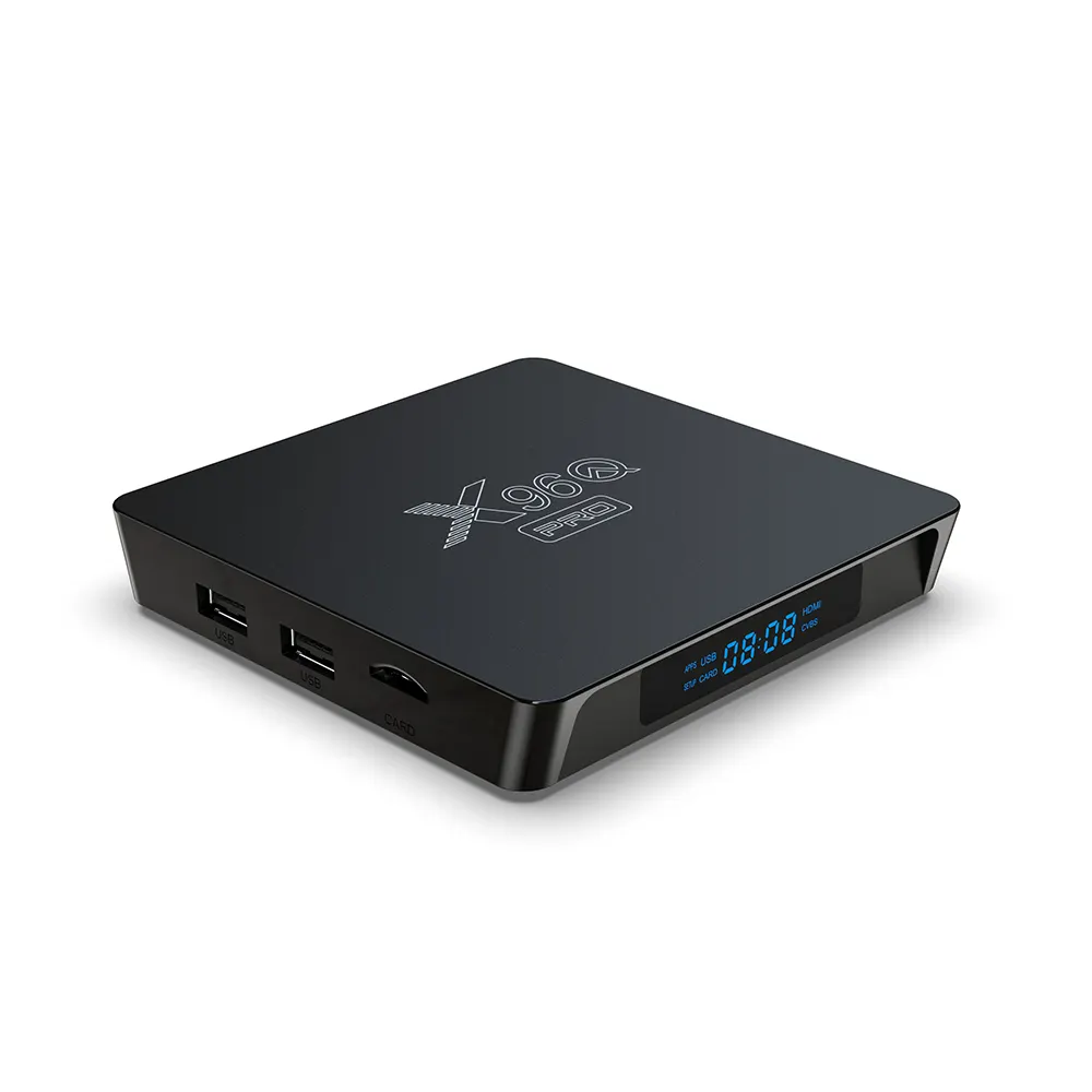 Декодер каналов кабельного телевидения Smart Android 10 TV Box X96Q PRO 1Гб 8Гб, процессор Allwinner H313 tvbox 4 к HD медиа плеер X96Q Pro