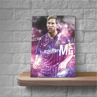 Affiche de film de football de super star, personnalisée, en gros, écologique, imperméable, au design moderne, multi-usage