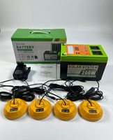 Stasiun Daya Portabel Lithium Iron Phosphate 1000W 768Wh dengan Lampu LED, 6000 Siklus, Suhu Operasi 36°C untuk Penggunaan Luar Ruangan