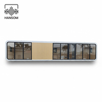 Maisonnette Modulaire Intelligente Portable pour Vacances : Cabane Apple, Tiny Home, Glamping, Location de Lodge, Airbnb, Hôtel de Vacances Moderne