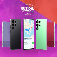 Nouvel Arrivage 2025 Original S25 Ultra, Véritable Smartphone Android 12, Téléphone de Jeu en Gros à Bas Prix, Déverrouillage par Reconnaissance Faciale