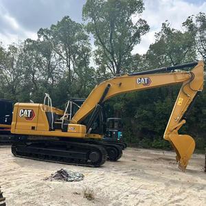 รถขุด CAT 323 พร้อมบุ้งกี๋ขุดสีเหลือง ติดตั้งบนแทร็กสำหรับงานก่อสร้าง - Product Image 6