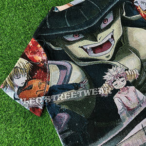 Arazzo Anime T-Shirt giapponese arazzi <span class=keywords><strong>abbigliamento</strong></span> personalizzato immagine arazzo Tshirt un pezzo per uomo Oversize Ropa T-Shirt da uomo - Product Image 5