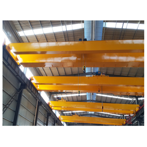 Chất Lượng Cao Nhà Máy Giá 5 + 5 Tấn Châu Âu Phong Cách Đôi Dầm Overhead Cầu Cẩu Với Đôi Tời Điện Trong Hội Thảo - Product Image 2