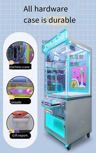 <b>Claw</b> <b>Machine</b> Stylish Transparent Cabinet High Visibility Merchandising <b>Claw</b> <b>Machine</b> Prices Arcade Investment Choice Doll <b>Machine</b> - Product Image 6