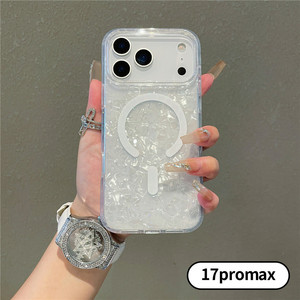 Điện Thoại Trường Hợp Nhà Máy Mới 17 Điện Thoại Trường Hợp Imd Vỏ Ngọc Trai Từ Trường Hợp Điện Thoại Cho <span class=keywords><strong>Iphone</strong></span> 17 Pro Max - Product Image 2