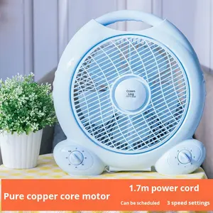 Ventilateur de bureau/table silencieux Aimeda de 10 pouces, moteur CC sans balais, contrôle par application, 3 vitesses, pour dortoir, <span class=keywords><strong>location</strong></span> de maison, usage domestique - Product Image 3
