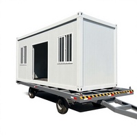 Maison conteneur extensible STC 20FT |   ADU préfabriqué avec 2 chambres |   Maisonnette pliable en kit certifiée CE