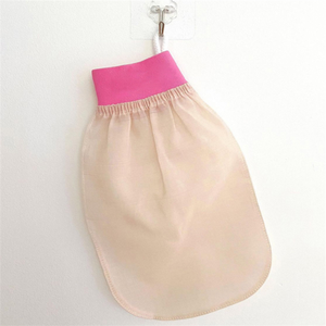 टैन के बाद शरीर के लिए टर्किश रॉ कोकून सिल्क एक्सफ़ोलीएटिंग दस्ताने सिल्क एक्सफ़ोलीएटिंग दस्ताने - Product Image 2