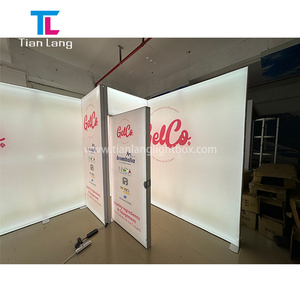 Show Booth Light Box Trade Show Booth Display 10x10 Modern Trade Show Cabina de exhibición de aluminio de fácil montaje - Product Image 6