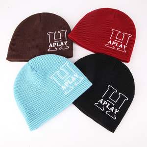 Recién llegado, gorros de punto de ganchillo hechos a mano coloridos para mujer, gorro holgado, ropa de calle, gorro de invierno - Product Image 2