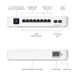 สวิตช์ Pro 24 พอร์ต PoE+ Layer 3 พร้อมระบบสำรองไฟ รับประกัน 1 ปี และความจุ 104 Gbps-Brand - Product Image 2