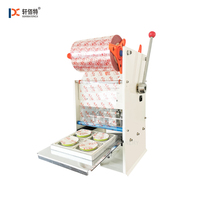 KIS-180-4 Main presse Yogourt Tasse En Plastique D'étanchéité Machine/Scellant Machine Pour La Coupe Du Lait