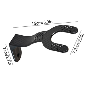 Soporte de Pared para Casco de Motocicleta, Instalación con Taladro, Gancho Universal para Casco, Soporte para Almacenamiento de Equipo de Seguridad para Bicicleta, Garaje, Armario - Product Image 1