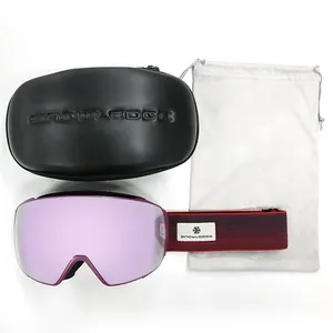 HUBO-Lunettes de snowboard magnétiques pour les sports de plein air, lentille torique personnalisée, lunettes de neige, anti-buée, vente en gros