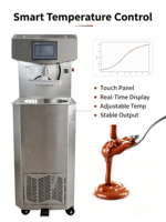 Machine à faire fondre, tempérer, déposer et verser le chocolat