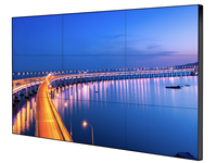 Écran publicitaire mobile pour plafond, 46 pouces, 0,88 mm, pour magasins de détail et showrooms, qualité d'image claire, 500 cd/m²