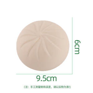Cubo de simulación creativo transfronterizo superventas, juguete antiestrés de TPR con forma de queso blandito y bola de harina para broma. - Product Image 6