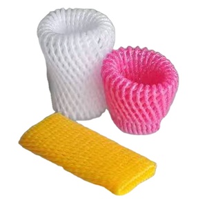 Cubierta de red de fruta de tamaño personalizable de alta calidad, Red de fruta de espuma <span class=keywords><strong>EPE</strong></span>, Red de manga de espuma de botella - Product Image 2