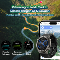 2026 1,43 Zoll AMOLED Sport GPS Wasserdichte Smartwatch BT-Anruf Höhenmesser Kompass Android iOS BZ-DM56 5BAR