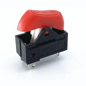 Interrupteur à bascule professionnel pour sèche-cheveux, type bateau, KCD1-122, trois broches, trois positions - Product Image 2