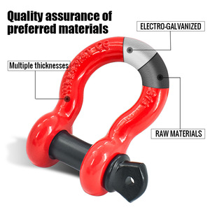 Gancho de Remolque Thinkwell Xinhui de Acero Rojo Resistente para Todoterreno - Product Image 1