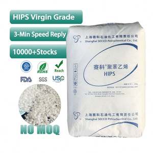 Gránulos de Poliestireno de Alto Brillo (GPPS HIPS) de Grado Alimenticio, Materia Prima Plástica para Juguetes, Bandejas, Cables, Lámparas - Product Image 1