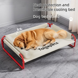 2025 Neues erhöhtes atmungsaktives Hunde lager bett Wasserdichtes Oxford-Tuch Rostfreie Stahlrohre Umwelt freundlicher Schutz für Haustiere im Freien - Product Image 3