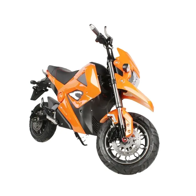 Fashionable racing electric motorcycle with fat tire EEC certification for adults