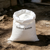 Acétate de sodium en vrac, additif alimentaire, matière première sûre pour la production de sauces et d'aliments de collation