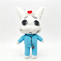 Nouveau produit transfrontalier : Jouet en peluche sur le thème du jeu Hospitalier d'animaux d'horreur, pour les 8-13 ans, fabriqué à l'usine de peluches du Jiangsu