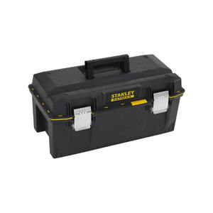 Caja de herramientas Stanley Fatmax de 20 pulgadas en plástico negro con cierres y asa para almacenamiento y transporte - Product Image 1